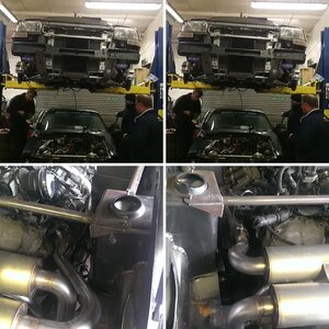 Renault 5 GT Turbo , midengin 4.2L V8 with 6 speed gearbox