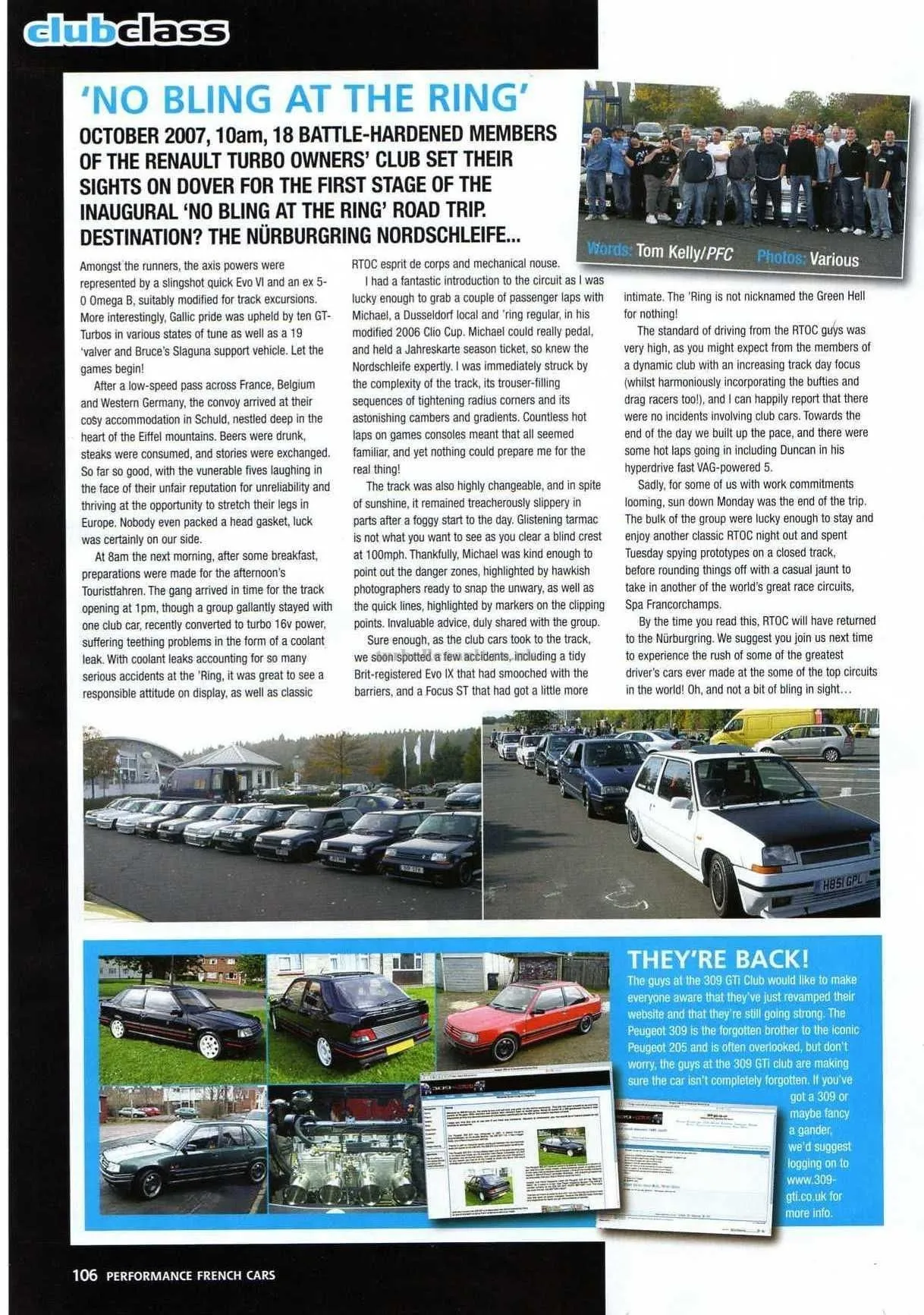 No Bling at the Ring 07 mag article